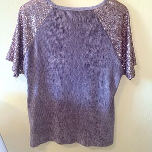 Women’ Cable & Gauge Brown with sequin shoulder  detail ( L)